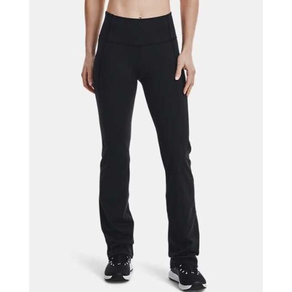 ✨Under Armour Women's UA Reflect Hi-Rise Boot Cut Black Sz XS Pants✨ - Picture 1 of 11